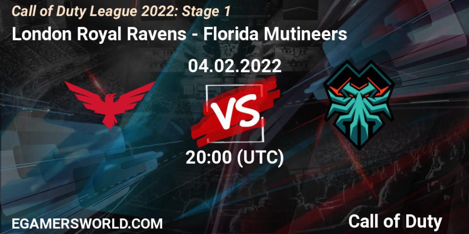 London Royal Ravens VS Florida Mutineers