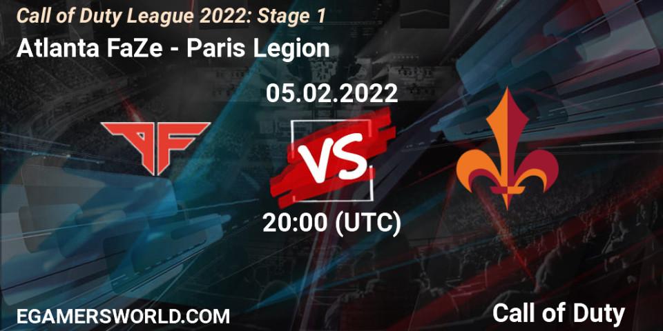 Atlanta FaZe VS Paris Legion