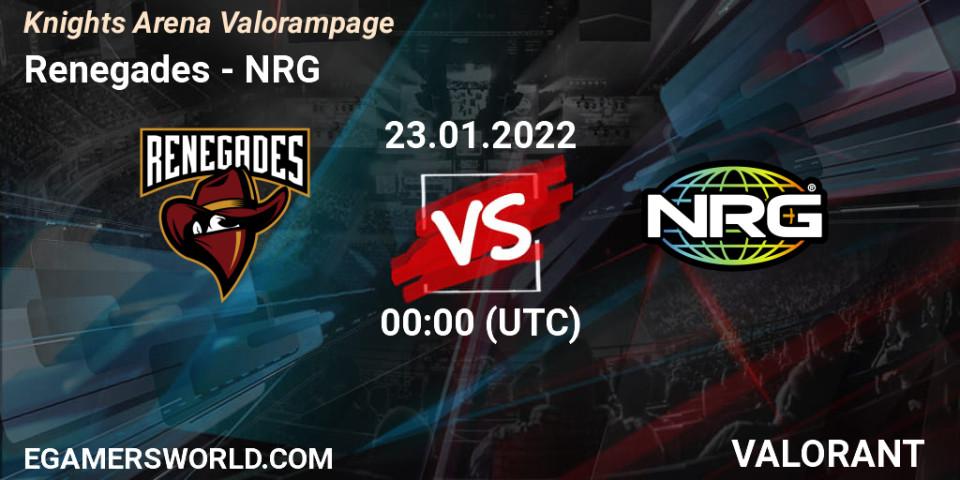 Renegades VS NRG