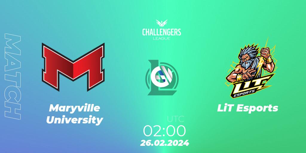 Maryville University VS LiT Esports