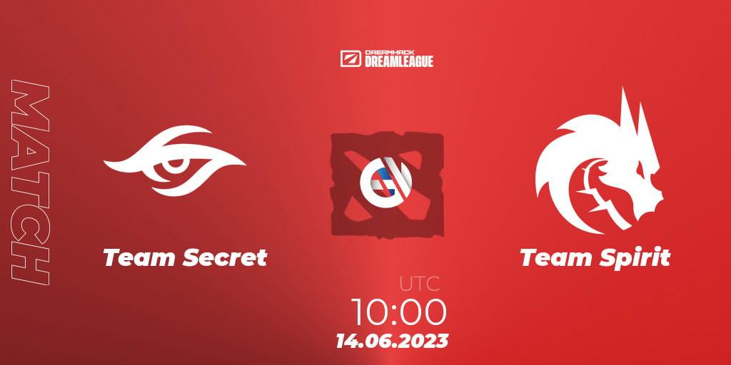 Team Secret VS Team Spirit
