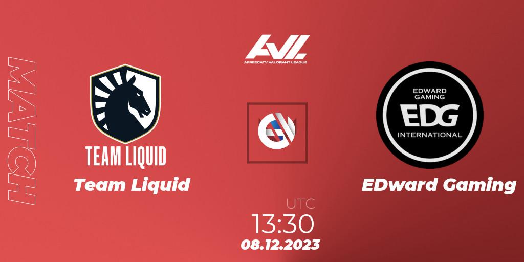 Team Liquid VS EDward Gaming