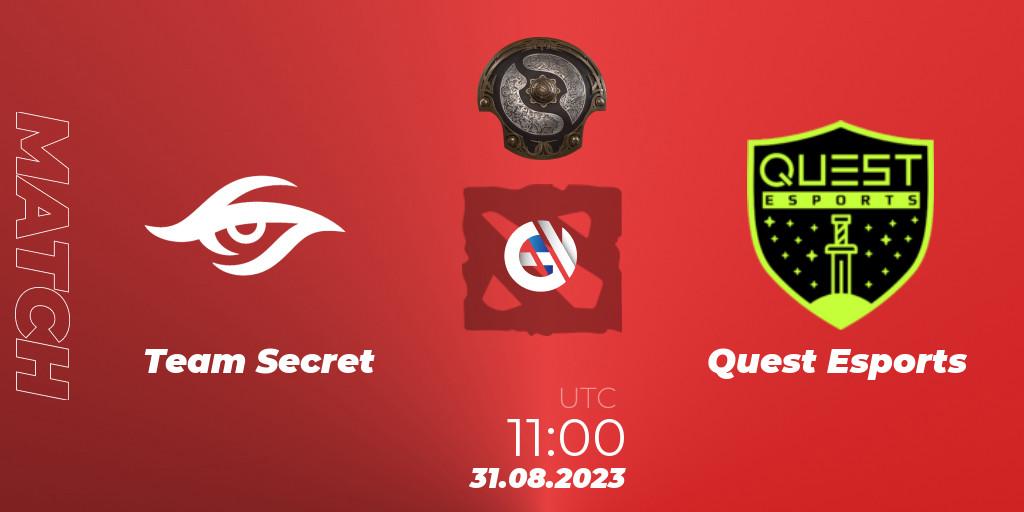 Team Secret VS PSG Quest