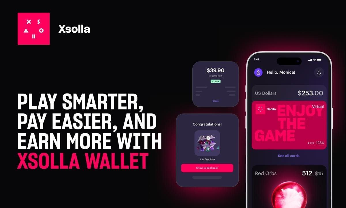 Xsolla stellt die Xsolla Wallet vor und ermöglicht Entwicklern und Kreativen den Zugang zu eingebetteten Finanzlösungen und sofortigen Einnahmen