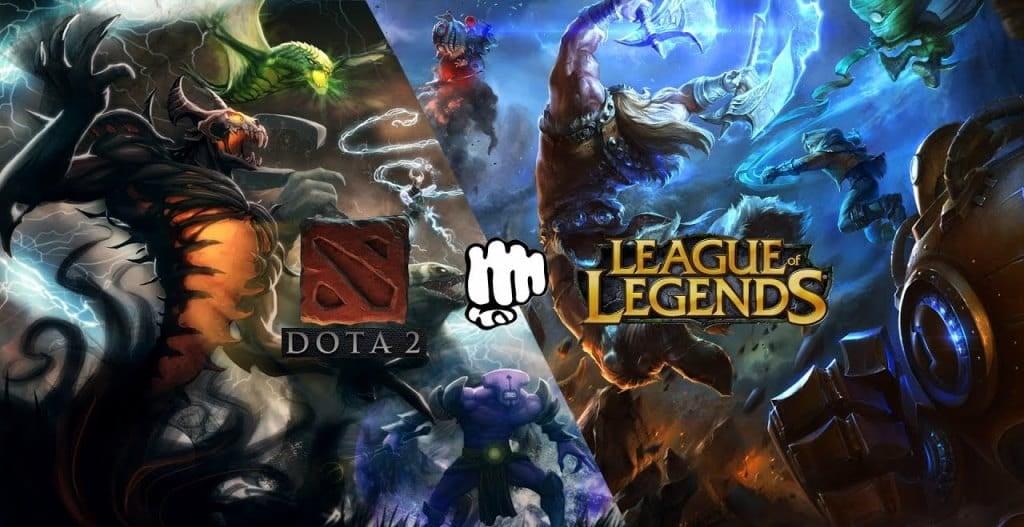 Hauptunterschiede zwischen Dota 2 und League of Legends