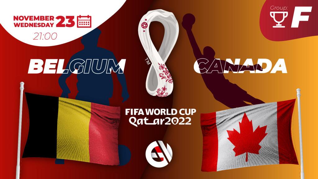 Belgien - Kanada: Vorhersage und Wette auf die Weltmeisterschaft 2022 in Katar