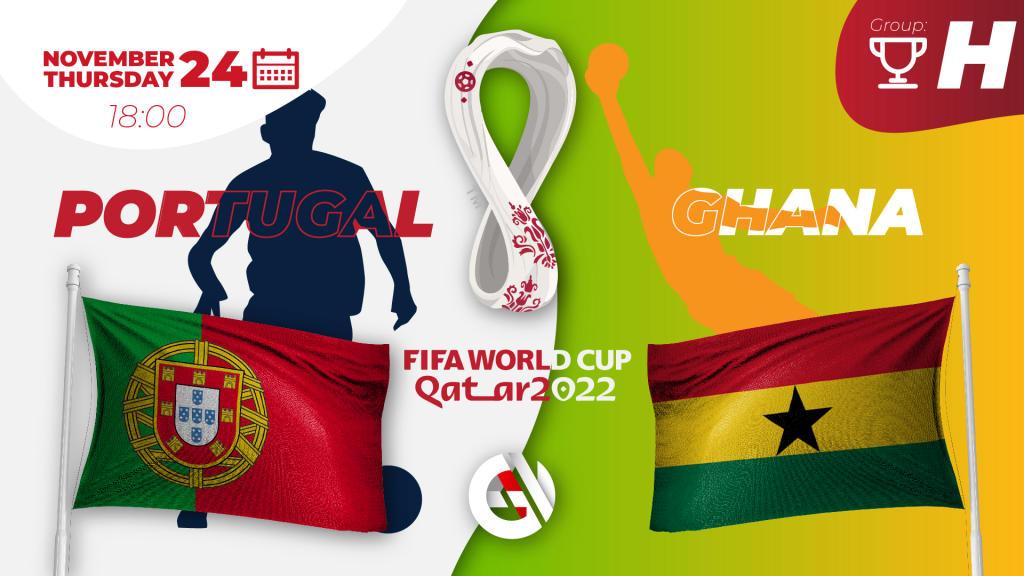 Portugal - Ghana: Vorhersage und Wette auf die Weltmeisterschaft 2022 in Katar