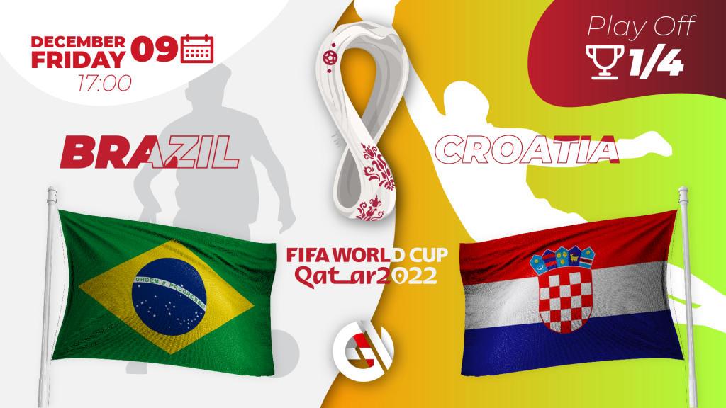 Brasilien - Kroatien: Vorhersage und Wette auf die Weltmeisterschaft 2022 in Katar