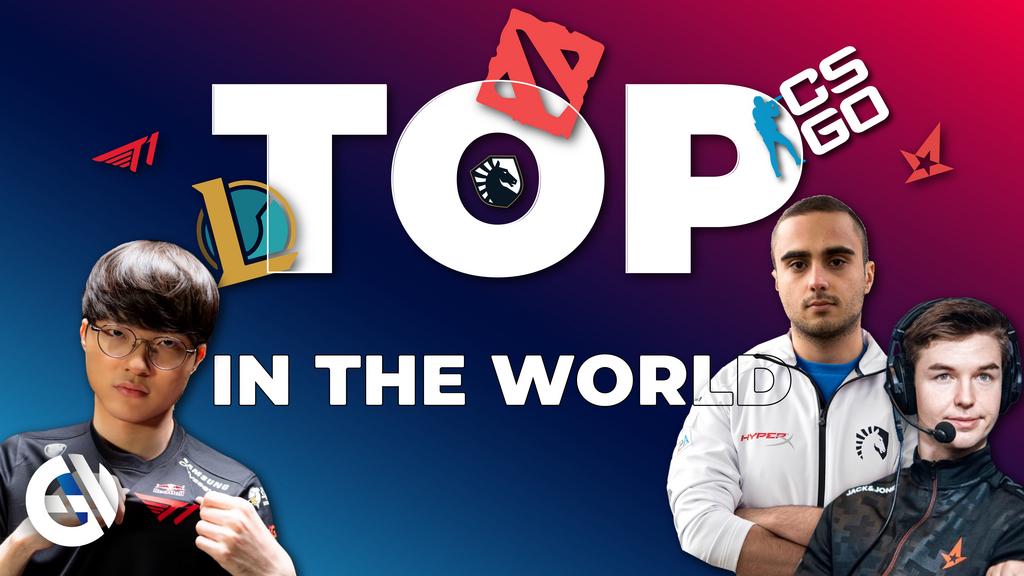 TOP eSports-Organisationen und -Teams der Welt