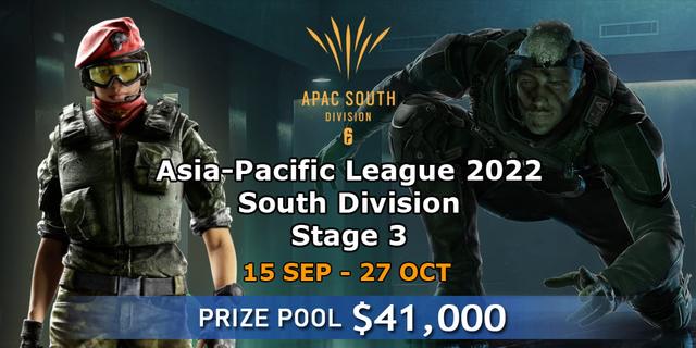 Asia-Pacific League 2022 - South Division - Stage 3
