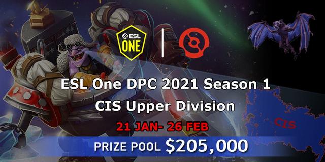 ESL One. DPC 2021: Season 1 - CIS Upper Division