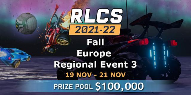 RLCS 2021-22 - Fall: Europe Regional Event 3