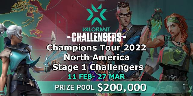 VCT 2022: North America Stage 1 Challengers