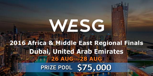 WESG 2016 Africa & Middle East Regional Finals