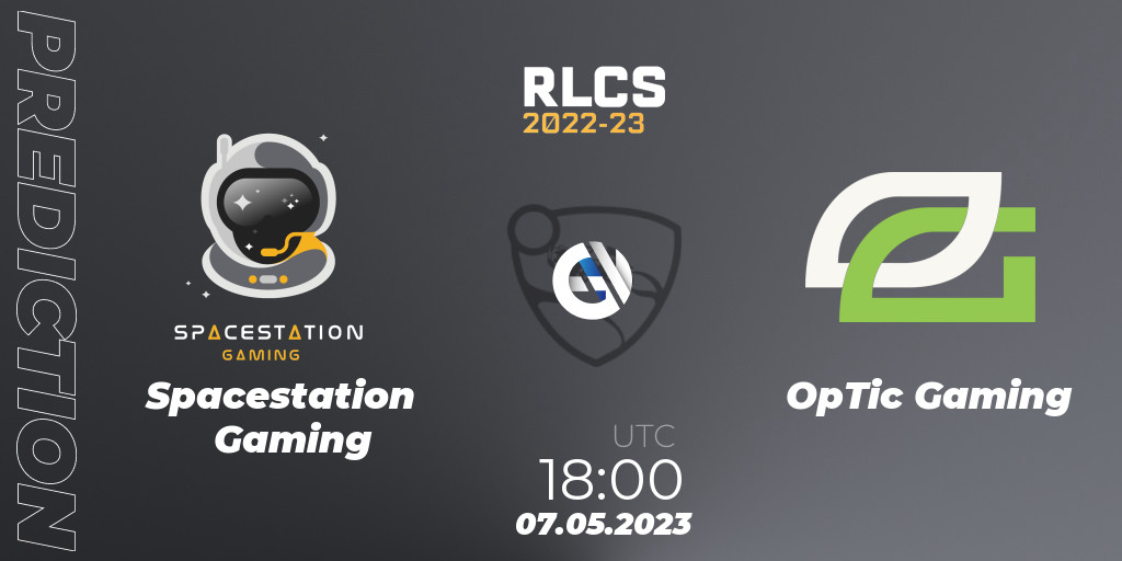 Prognose für das Spiel Spacestation Gaming VS OpTic Gaming. 07.05.2023
