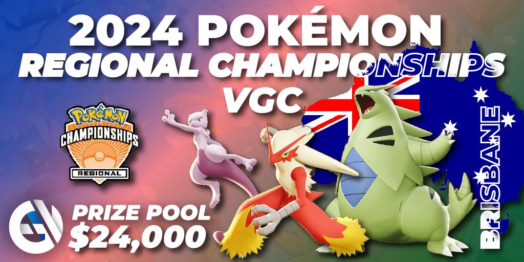 2024 Pokémon Brisbane Regional Championships VGC, Pokemon Turnier
