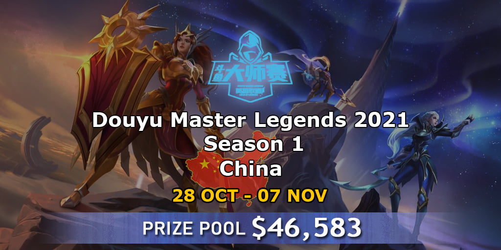 Douyu Master Legends 21 Season 1 Wild Rift Turnier Spielplan Ergebnisse Wetten Tickets Egw