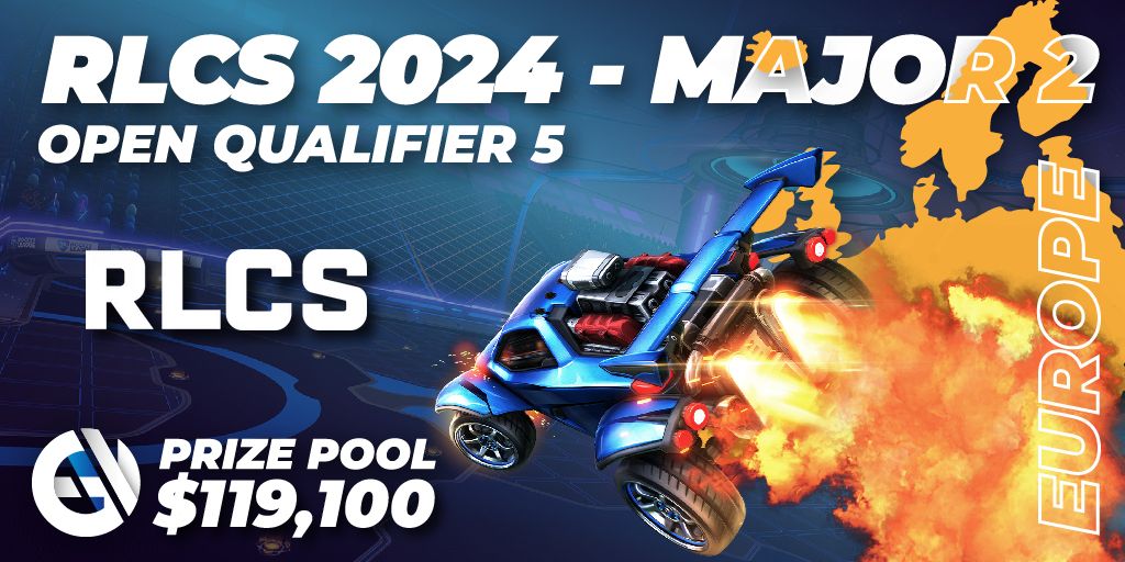 RLCS 2024 Major 2 EU Open Qualifier 5 🎮 Rocket League tournament 📅