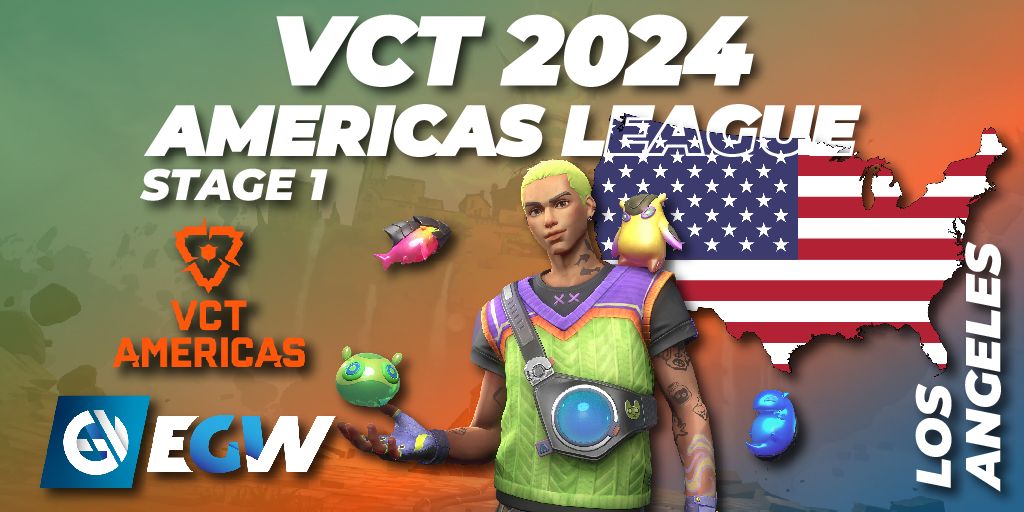 VCT 2024 Americas League Stage 1, VALORANT Turnier Spielplan